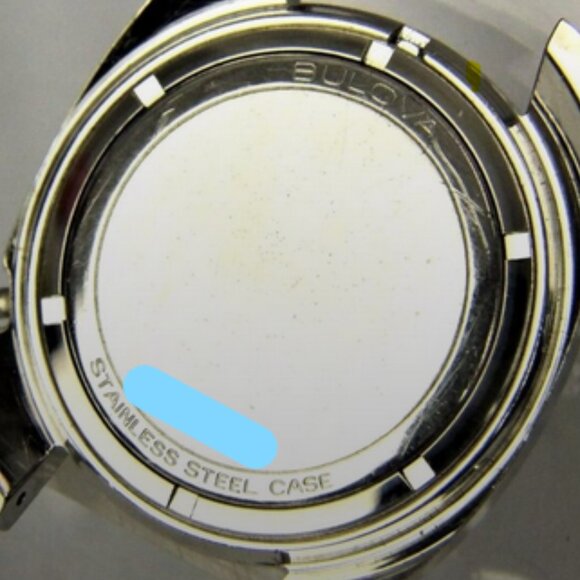 BULOVA ACCUTRON (wider) Watch CASE BACK Retaining Ring for CAL 2182 #3050, 3394 - Picture 1 of 3